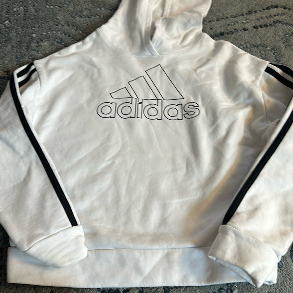 Adidas crop hoodie
